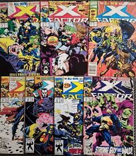 X-Factor 71-75 78 79 Marvel KEY Comic Book Lot 1991 Morbius X-Men Beast David picture