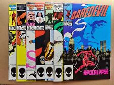 DAREDEVIL 227-233 VF To VF/NM Complete Frank Miller BORN AGAIN LOT of 7 (2) picture