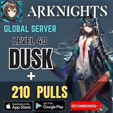 [EN] Arknights Global Dusk + 210 pulls LVL 40 picture