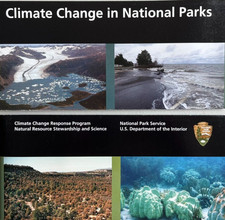 2016 CLIMATE CHANGE in NATIONAL PARKS NATIONAL PARK SERVICE UNIGRID BROCHURE OOP picture