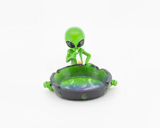Galaxy Inspired Green Alien Smoking Ashtray  picture