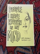 Vintage Jaime Hernandez People I Have Known in My Mind Vol 1 Sketchbook 1/50 picture