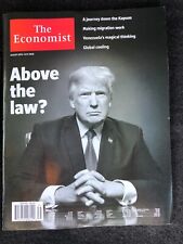 Doanld Trump Magazine THE Economist MAGAZINE August 2018 