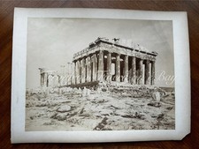 1880s Athens Greece Parthenon from the Northwest Albumen Photo Ancient Greece picture
