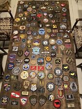 150 hook and loop patches, army, navy, airforce, moral, nasa…. picture
