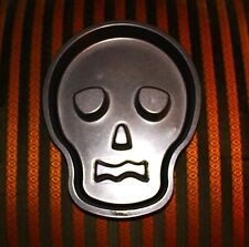 Skull Cake / Jello Pan Mold length 12 in and  w 10 in  Spooky Baking picture