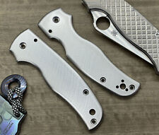 Deep Brushed Titanium Scales for SHAMAN Spyderco picture