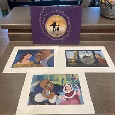 Walt Disney's Sleeping Beauty Exclusive Commemorative Disney 3 Pics Lithograph picture