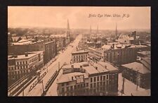 c1900 Birds Eye View Utica NY Church Steeples Vint BW Photo Post Card Unused CF picture