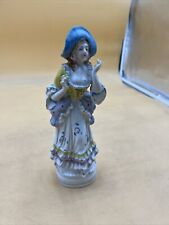 VINTAGE HAL-SEY FIFTH AVENUE COLONIAL LADY FIGURINE picture