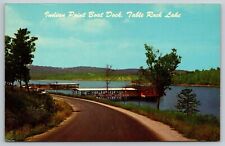 Missouri Ozarks Table Rock Lake Indian Point Boat Dock Postcard picture