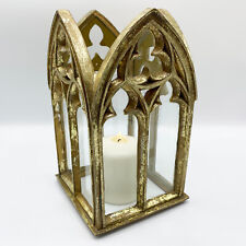Gothic Inspired Arched Windows Decorative Candle Cover or Potted Plant Screen picture