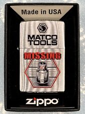2021 Matco Tools Missing Bolt Chrome Zippo Lighter NEW picture