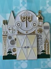Disney It's a Small World 50th Anniversary Clock Face Jumbo Pin LE 150 RARE picture