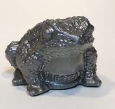 Vintage Pharmaceutical Frog Pregnancy Hormone Gestest Figure Paperweight  picture