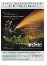 Take Clear Control Take Claritin Allergy Relief 1999 Print Advertisement picture