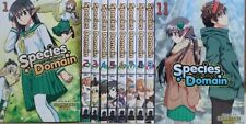 SPECIES DOMAIN manga series VOLUMES  1-11  NEW ENGLISH SEVEN SEAS 11 book lot  picture