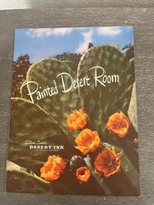 March 11, 1951 Menu Painted Desert Room Desert Inn Las Vegas picture