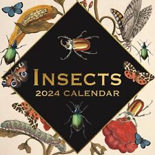 2024 Square 16-Month Wall Calendar, Insects, 12x12 in picture