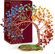 7 Chakra Tree of Life for Home, Office, Room, Wall Decor to Bring Money & Good L picture