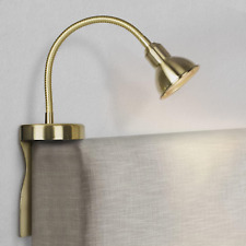 Solfres Innovative Design Headboard Reading Light. No Drilling. Golden Reading L picture