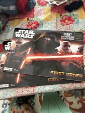 Lot of 2 Star Wars First Order Giant Coloring and Activity Book picture