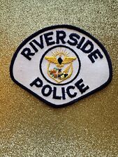 Vintage Riverside California CA Police Patch ~ RARE ~ Unused picture