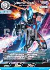 Ultraman Blazar, Spiral Burrade- BP01-043 RRR Ultraman Card Game picture