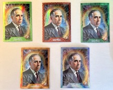 Cardsmiths Space #46 Niels Bohr - Mini Bow - Five Gemstone Refractors picture