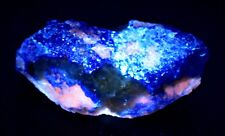 282 Gram Lazurite Coated Top Blue Afghanite Huge Crystal From Afghanistan picture