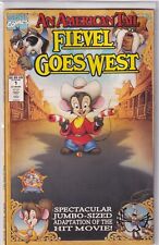 An American Tail Fievel Goes West #1 Marvel Comics (1991) Jumbo-Sized Adaptation picture