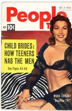 Lot of 9 Vintage Mini Magazines ~ Pinups Crazy Stories Wild Teens Scandals Queen picture