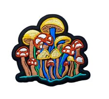 Mushroom Magical Logogram Symbol Patch IV7483 F7D11E picture