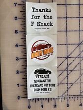 Dirty Mike and the Boys F Shack other guys paper sticker label funny 3 pack picture