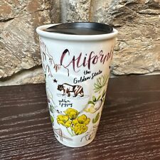 Starbucks 2016 California Golden State Ceramic Tumbler Travel Mug picture