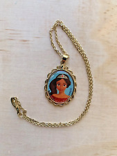 Elena Of Avalor Pendant Necklace Disney Gold Tone Disney Youth Size picture