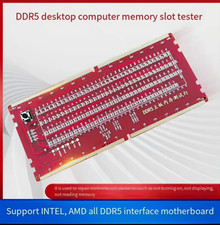 DDR5 Desktop Computer Memory Slot Tester Board for Intel/AMD Motherboards picture