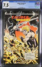 Caliber Presents (1989) #1 CGC VF- 7.5 White Pages 1st Appearance The Crow picture