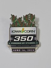 Iowa Corn 350 Lapel Pin NASCAR Race 2024 Powered by Ethanol Iowa Speedway picture