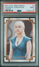 2021 Game of Thrones Daenerys Copper SP /199 #3 PSA 9 Mint Pop 2 - None higher picture