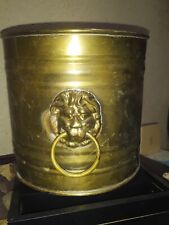 Vintage Lion Head Brass Single Seam 6