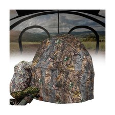 Hunting Chair Blind, 1/2 Man One-Way See Through Ground Blind, Portable 1/2 P... picture