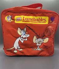 Vintage Pinky and The Brain Lunchables Lunchbox/Lunchbag picture
