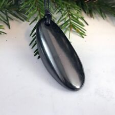 Pendant Shungite Tumbled different forms of stone EMF protection C60 Karelia picture