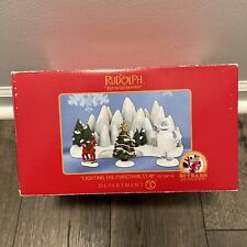 Rudolph The Red-Nosed Reindeer Lighting The Christmas Star Department 56 Box Set picture