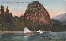 Castle Rock Columbia River Oregon Geo Weister Antique Unposted Postcard picture