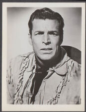 Movie actor Buster Crabbe in fringed jacket & cowboy hat fan club photo 1950s picture