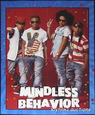 Mindless Behavior Poster Centerfold 2925A Mindless Behavior on back picture