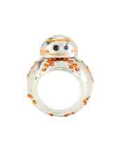 Star Wars BB-8 Bling Ring Orange Rhinestones Brand New Size 7 Very Wide picture