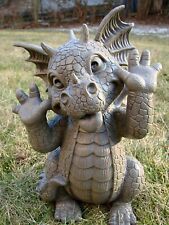 Ebros Whimsical Garden Dragon Making Funny Faces Statue 10.25